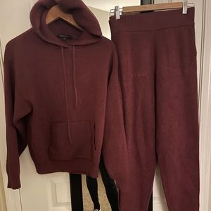 Down East thick sweater/sweatpants set